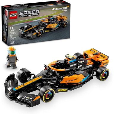 LEGO SPEED CHAMPIONS MCLAREN F1, 2023, COCHE DE CARRERAS PARA NIÑOS - 1