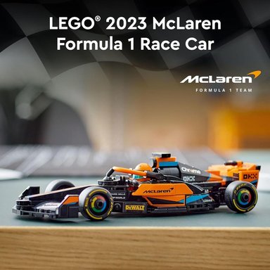 LEGO SPEED CHAMPIONS MCLAREN F1, 2023, COCHE DE CARRERAS PARA NIÑOS - 2