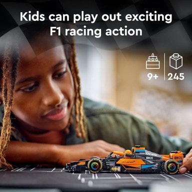 LEGO SPEED CHAMPIONS MCLAREN F1, 2023, COCHE DE CARRERAS PARA NIÑOS - 3