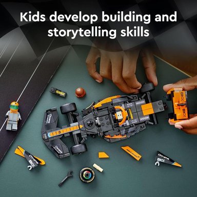LEGO SPEED CHAMPIONS MCLAREN F1, 2023, COCHE DE CARRERAS PARA NIÑOS - 5