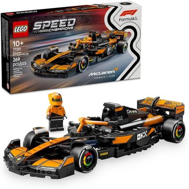 LEGO SPEED CHAMPIONS MCLAREN F1 TEAM MCL38, COCHE DE JUGUETE PARA NIÑOS - 1