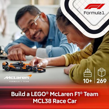 LEGO SPEED CHAMPIONS MCLAREN F1 TEAM MCL38, COCHE DE JUGUETE PARA NIÑOS - 2