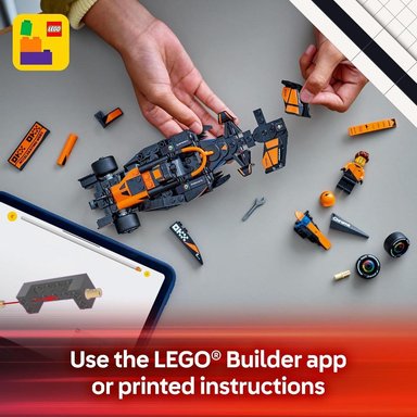 LEGO SPEED CHAMPIONS MCLAREN F1 TEAM MCL38, COCHE DE JUGUETE PARA NIÑOS - 6