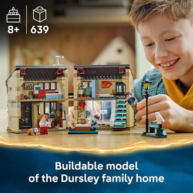 LEGO HARRY POTTER PRIVET DRIVE, CONSTRUCCIÓN Y RINCÓN DE LECTURA CON MINIFIGURA - 2
