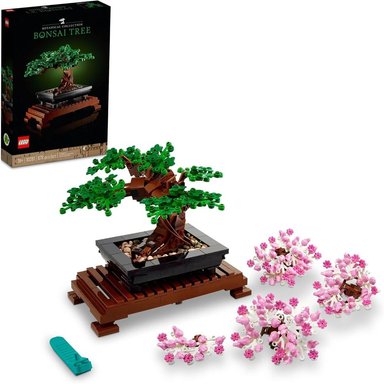 LEGO BOTANICALS SET DE BONSÁI PLANTA ARTIFICIAL DECORATIVA PARA EL HOGAR - 1
