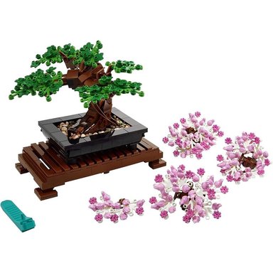 LEGO BOTANICALS SET DE BONSÁI PLANTA ARTIFICIAL DECORATIVA PARA EL HOGAR - 4