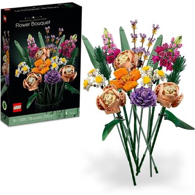 LEGO BOTANICALS RAMO DE FLORES ARTIFICIALES DECORATIVAS PARA ADULTOS - 1