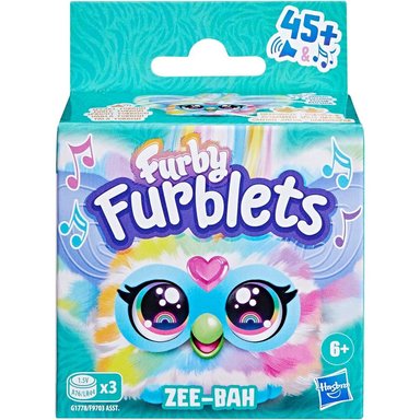 FURBY FURBLETS ZEE-BAH MINI AMIGO | ARCOÍRIS - 2