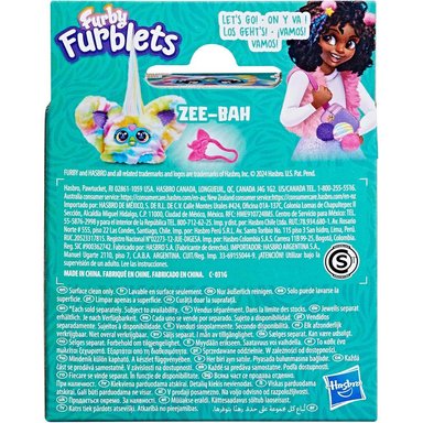 FURBY FURBLETS ZEE-BAH MINI AMIGO | ARCOÍRIS - 4
