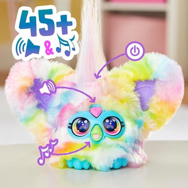FURBY FURBLETS ZEE-BAH MINI AMIGO | ARCOÍRIS - 6