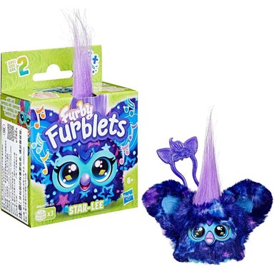 FURBY FURBLETS STAR-LEE MINI AMIGO | AZUL OSCURO - 3