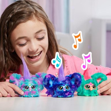 FURBY FURBLETS STAR-LEE MINI AMIGO | AZUL OSCURO - 5