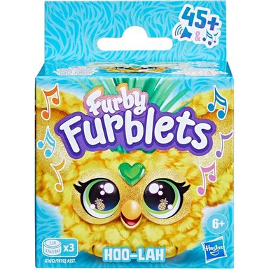 FURBY FURBLETS HOO-LAH PIÑA MINI AMIGO | AMARILLO/VERDE - 2