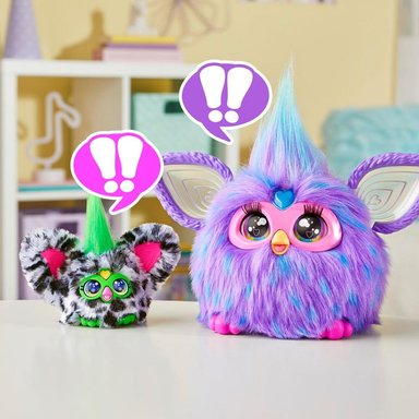 FURBY FURBLETS MOO-BOO MINI AMIGO | BLANCO/NEGRO - 6