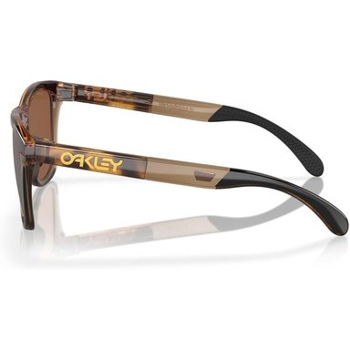 OAKLEY OO9284 FROGSKINS GAFAS DE SOL PARA UNISEX | BROWN TORTOISE / BROWN SMOKE / PRIZM TUNGSTEN POLARIZED - 3