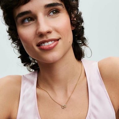 PANDORA COLLAR INFINITY HEART | ORO - 5