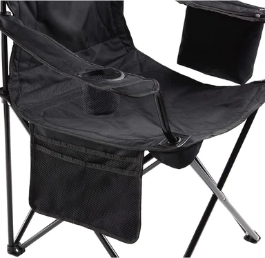 COLEMAN SILLA DE CAMPING PORTÁTIL CON ENFRIADOR DE 4 LATAS, ASIENTO Y RESPALDO TOTALMENTE ACOLCHADOS CON BOLSILLO LATERAL - 3