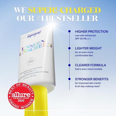 PROTECTOR SOLAR FACIAL INVISIBLE SUPERGOOP! | 50 ML - 2