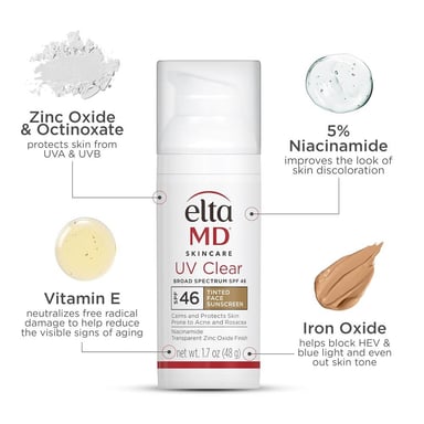 PROTECTOR SOLAR FACIAL ELTAMD 1.7 OZ / 48 GR | TINTED - 4