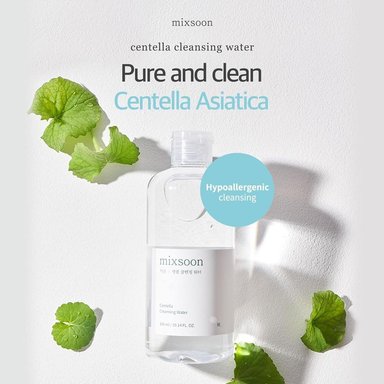 MIXSOON LIMPIADOR FACIAL CENTELLA CLEANSING 10 OZ / 300 ML - 2