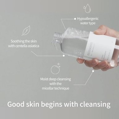 MIXSOON LIMPIADOR FACIAL CENTELLA CLEANSING 10 OZ / 300 ML - 3