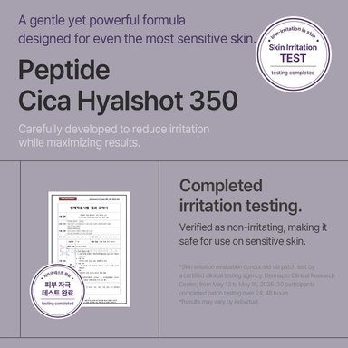 MIXSOON SUERO PEPTIDE CICA HYALSHOT 350 - 1 OZ / 30 ML - 6