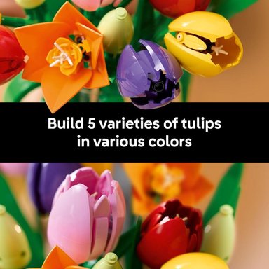 LEGO BOTANICALS RAMO DE TULIPANES 11501 - 4