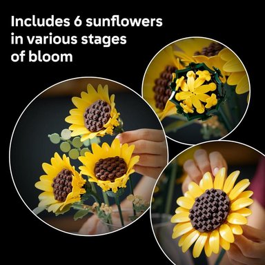 LEGO BOTANICALS RAMO DE GIRASOLES 11502 - 4