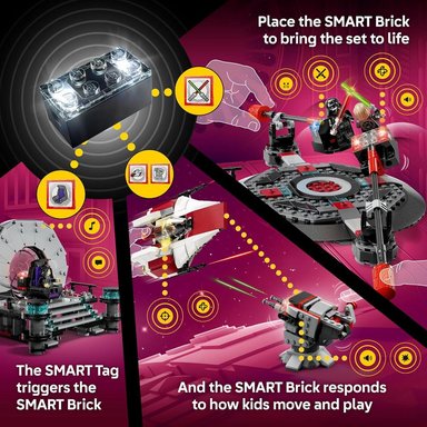 LEGO STAR WARS SMART PLAY DUELO EN LA SALA DEL TRONO 75427 - 3