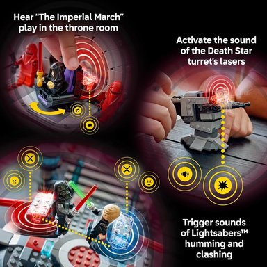 LEGO STAR WARS SMART PLAY DUELO EN LA SALA DEL TRONO 75427 - 4