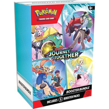 JUEGO DE CARTAS POKÉMON TCG SCARLET Y VIOLET JOURNEY TOGETHER BOOSTER PACK (INGLÉS) - 1