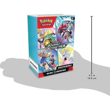 JUEGO DE CARTAS POKÉMON TCG SCARLET Y VIOLET JOURNEY TOGETHER BOOSTER PACK (INGLÉS) - 2