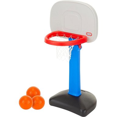 CANASTA DE BALONCESTO LITTLE TIKES EASY SCORE CON 3 PELOTAS - 1