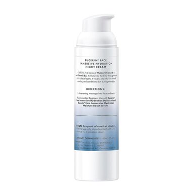 PACK 2 EUCERIN CREMA FACIAL DE NOCHE HIDRATANTE INTENSIVA 2.5 OZ / 71 GR - 2