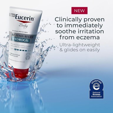 EUCERIN BABY HIDROGEL ALIVIO DEL ECCEMA 5 FL OZ / 150 ML - 2