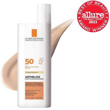 PROTECTOR SOLAR FACIAL CON COLOR ULTRALIGERO SPF 40 ANTHELIOS LA ROCHE-POSAY 1.7 OZ / 50 ML - 2