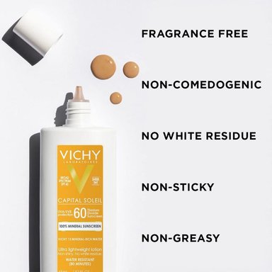 PROTECTOR SOLAR CON COLOR VICHY CAPITAL SOLEIL FPS 60 - 1.5 OZ / 40 ML - 4