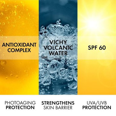 PROTECTOR SOLAR CON COLOR VICHY CAPITAL SOLEIL FPS 60 - 1.5 OZ / 40 ML - 5