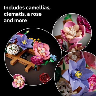 LEGO DECORACIÓN FLORAL BOTÁNICA 1161 PIEZAS - 5