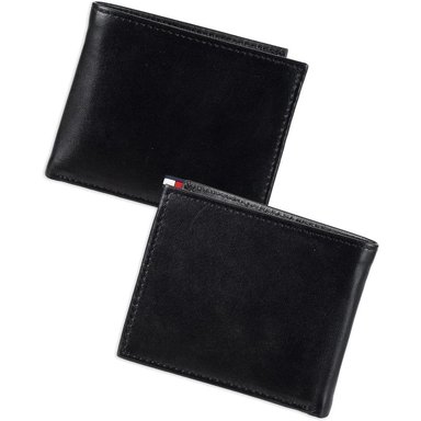 BILLETERA TOMMY HILFIGER BIFOLD COIN BLACK HOMBRE - 2