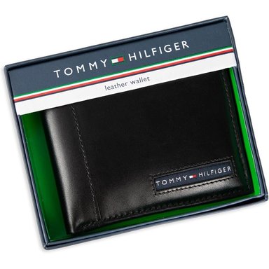 BILLETERA TOMMY HILFIGER 1018 BLACK CAMBRIDGE HOMBRE - 6