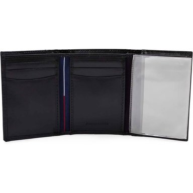 BILLETERA TOMMY HILFIGER SLIM TRIFOLD BLACK HOMBRE - 3