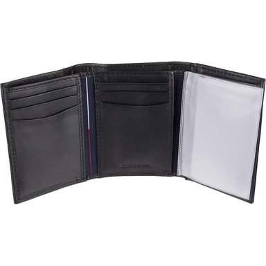 BILLETERA TOMMY HILFIGER SLIM TRIFOLD BLACK HOMBRE - 5