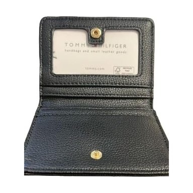 BILLETERA TOMMY HILFIGER CUERO BLACK MUJER - 3