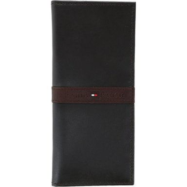 BILLETERA TOMMY HILFIGER SECRETARY BROWN RANGER HOMBRE - 1