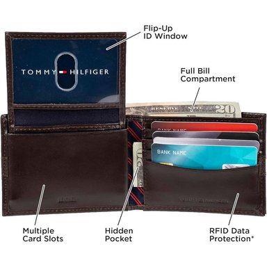 BILLETERA TOMMY HILFIGER 1018 LIGHT TAN HOMBRE - 5