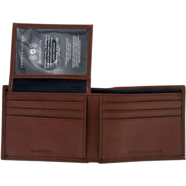 BILLETERA TOMMY HILFIGER BIFOLD BROWN HOMBRE - 3