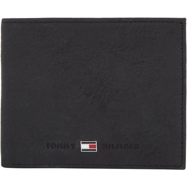 BILLETERA TOMMY HILFIGER JOHNSON MINI BLACK HOMBRE - 1