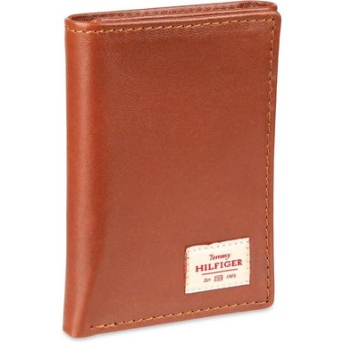 BILLETERA TOMMY HILFIGER TRIFOLD COGNAC HOMBRE - 2