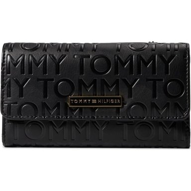 BILLETERA TOMMY HILFIGER IRENE II CONTINENTAL BLACK MUJER - 1